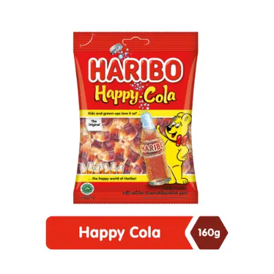 Picture of Haribo Happy Cola Candy - 160Gm