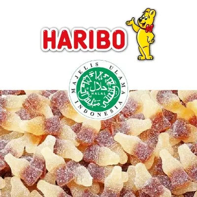 Picture of Haribo Happy Cola Sour Candy 160gm