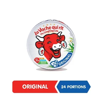 Picture of La Vache Qui Rit (The Laughing Cow) Spreadable Cheese 24 Portions 336G
