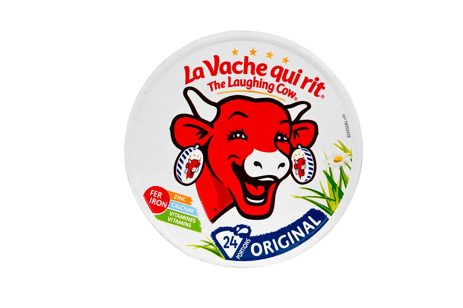 Picture of La Vache Qui Rit (The Laughing Cow) Spreadable Cheese 24 Portions 336G