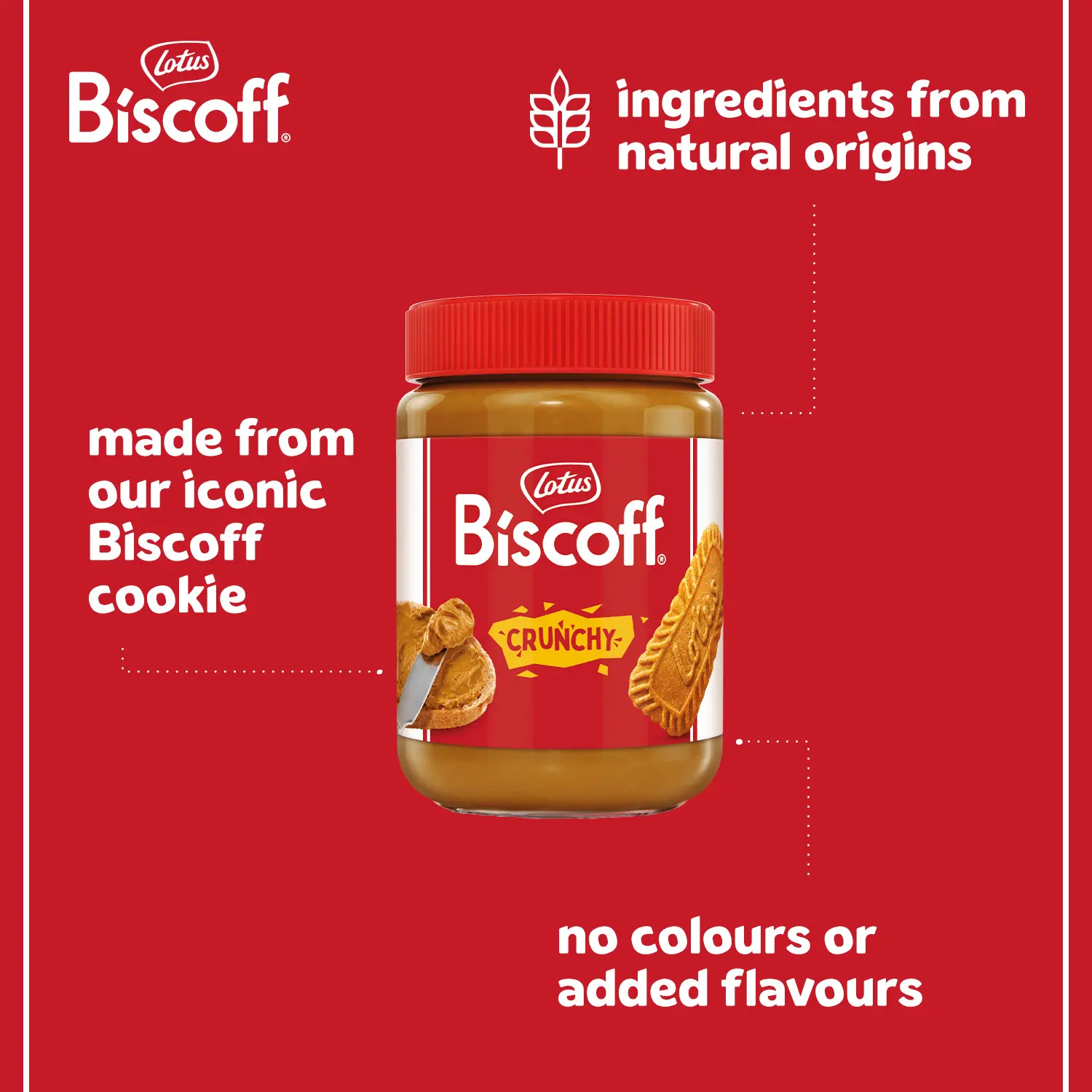 Picture of Lotus Biscoff Spread Crunchy 380g