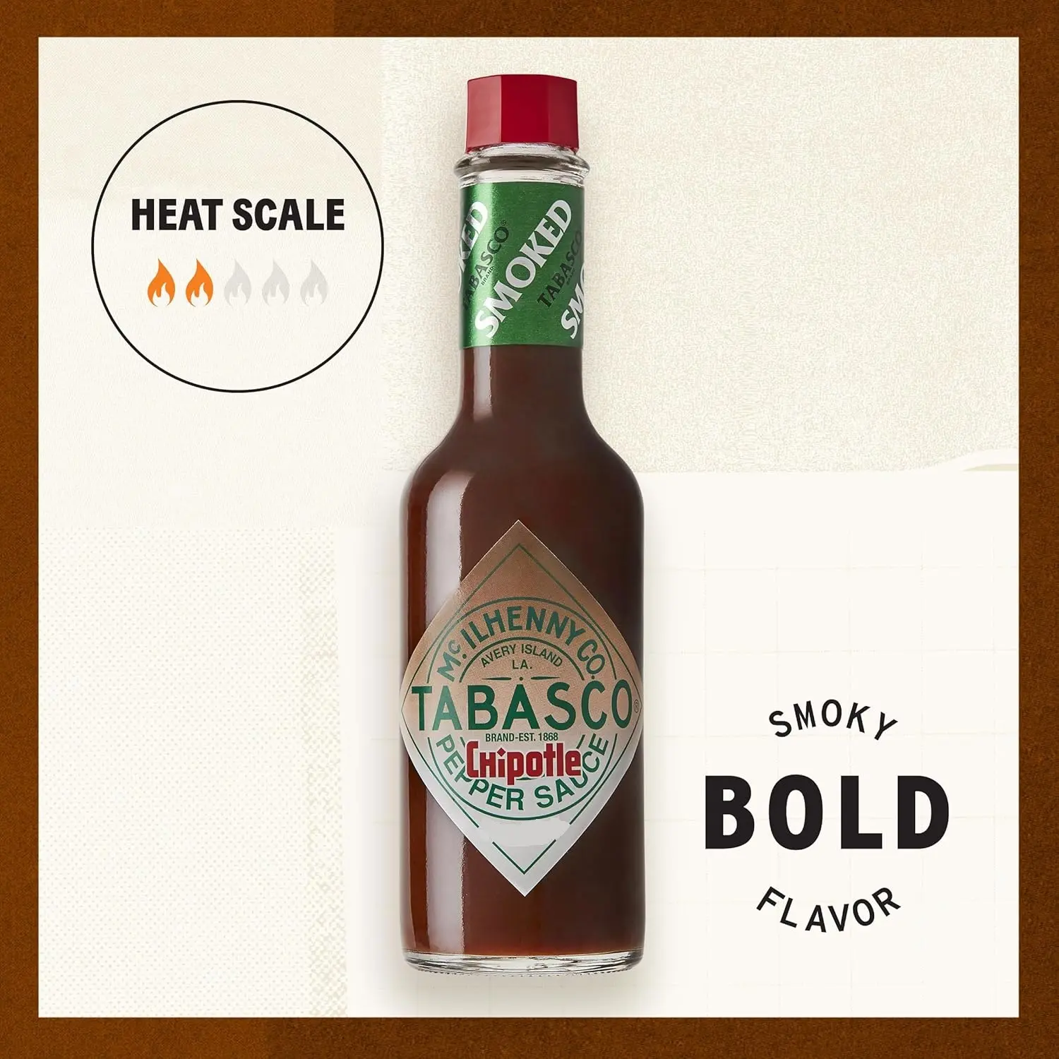 Picture of Tabasco Brand Chipotle Pepper Sauce 60ML