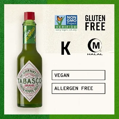 Picture of Tabasco Brand Green Pepper Sauce 60ML