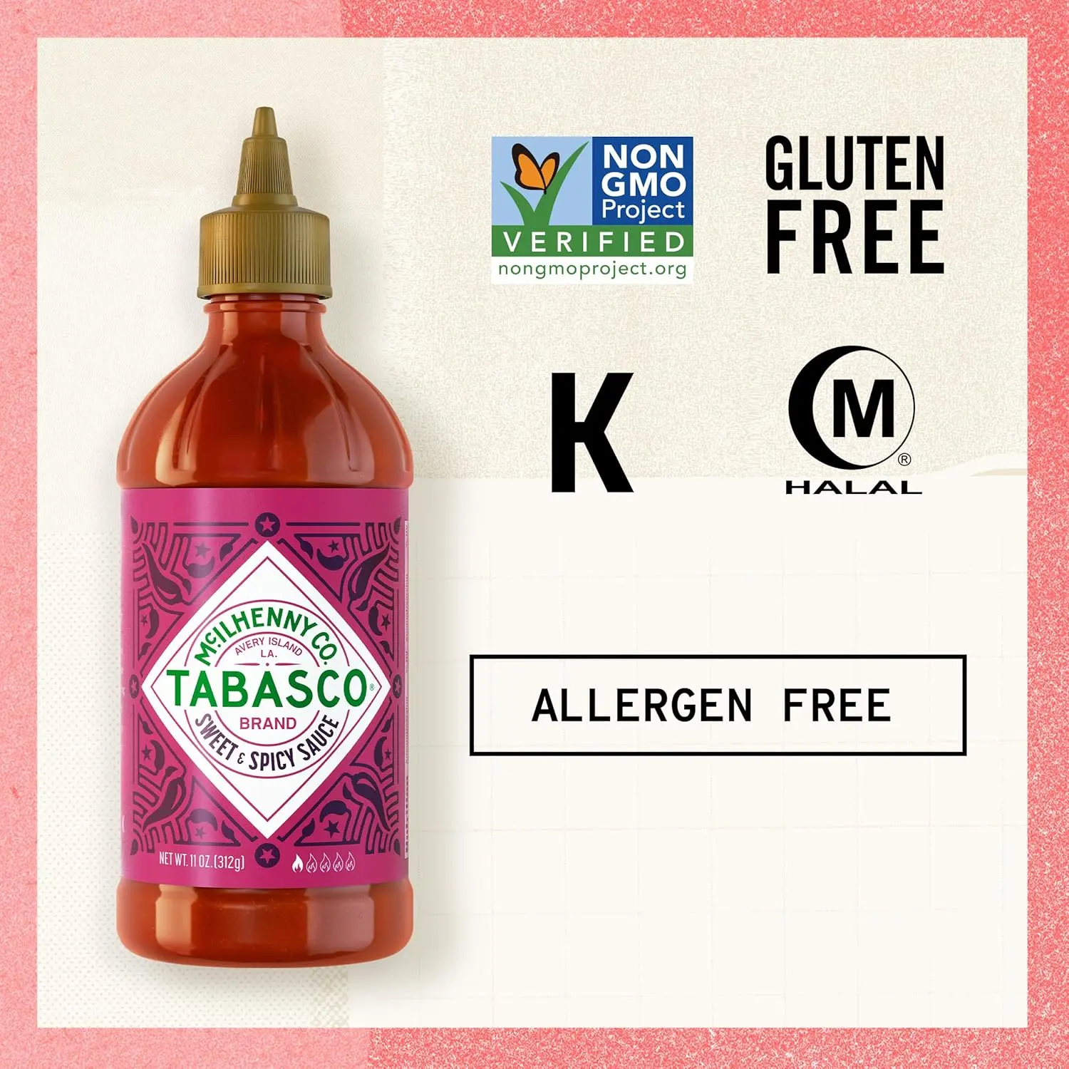 Picture of Tabasco Brand Sweet & Spicy Sauce 256ML