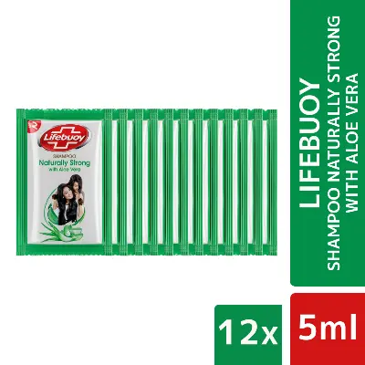 Picture of Lifebuoy Shampoo Natural Strong with Aloe Vera 5ml (Bundle Of 12)