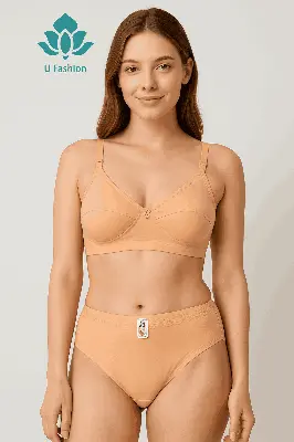 Picture of Soft Stylish Streachable Bra and panty set. ● 🌸 প্রতিদিনের জন্য সফট ও আরামদায়ক স্ট্রেচেবল ব্রা-প্যান্টি সেট! 🌸 আরাম, ফিটিং আর স্টাইল এখন একসাথেই!🌸