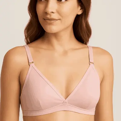 Picture of Slim-fit Stretchable Bra -  Essential Innerwear - Elevate Comfort with This Stylish and Versatile Bra Choice - Perfect for All-Day Wear