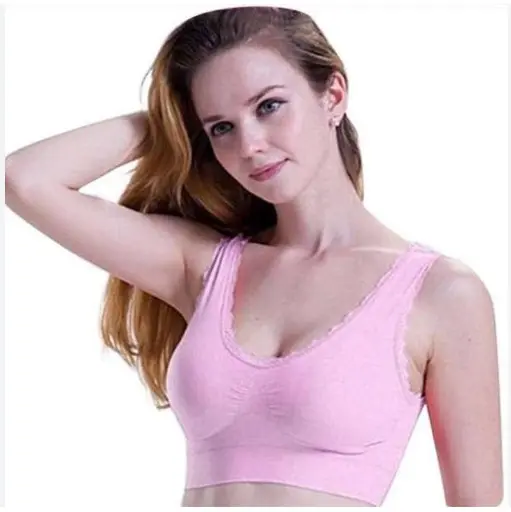 Picture of Stretchable Seamless Air Bra - Selected Pack for Comfort for Women - 1 Pieces. ☘️ উমাইশা ফ্যাশান প্রেজেন্টস – আরামদায়ক এয়ার ব্রা, Air Bra.. Air Bra এয়ার ব্রা হল এমন একটি আধুনিক অন্তর্বাস যা আরাম এবং স্টাইলকে একসঙ্গে নিয়ে আসে।