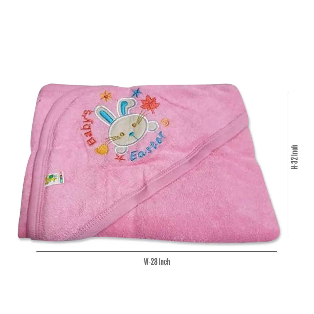 Picture of Baby Cap Hooded Towel, Washable, (Wide 28" - Long 32")