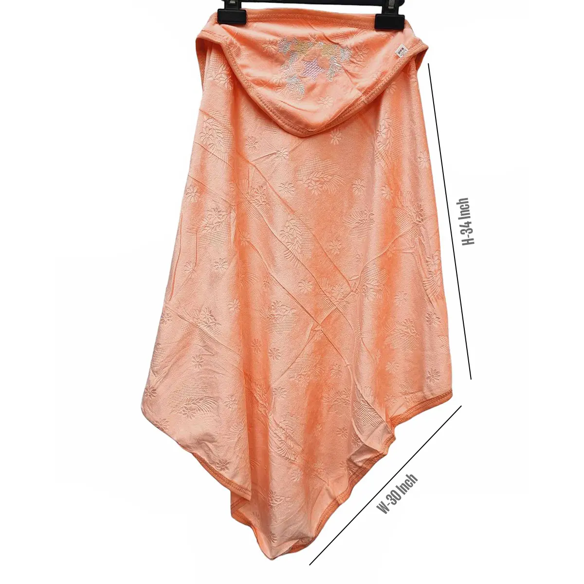 Picture of Velvet Baby Hooded Towel Cap Towel Washcloth - 34" * 30"