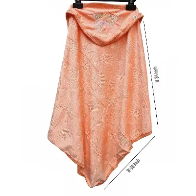 Picture of Velvet Baby Hooded Towel Cap Towel Washcloth - 34" * 30"