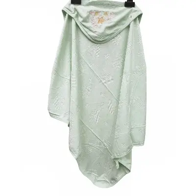 Picture of Velvet Baby Hooded Towel Cap Towel Washcloth - 34" * 30"