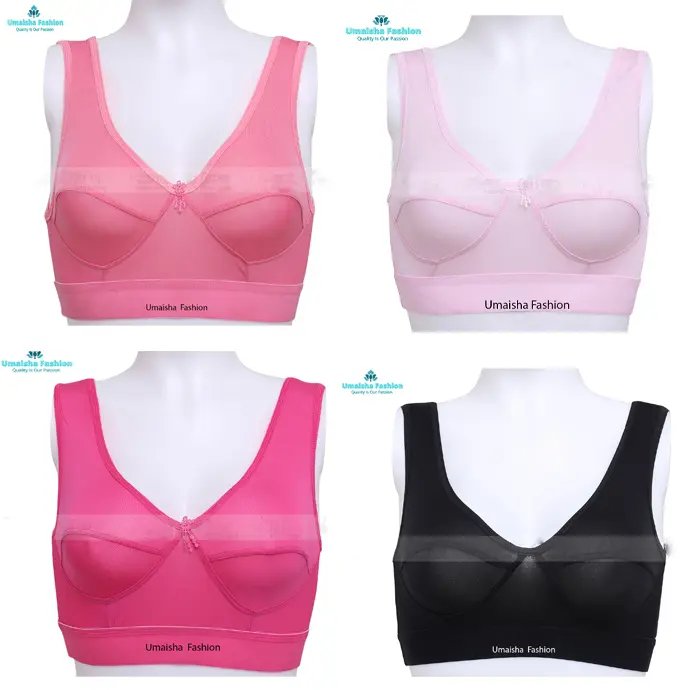 Picture of Two Pieces Short Semis Sports Bra For Teenagers - Stylish and Comfortable Bra Set for Active Teenagers