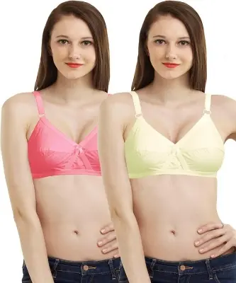 Picture of Super soft comfortable streachable bra for woman.combo pack of 2 pis