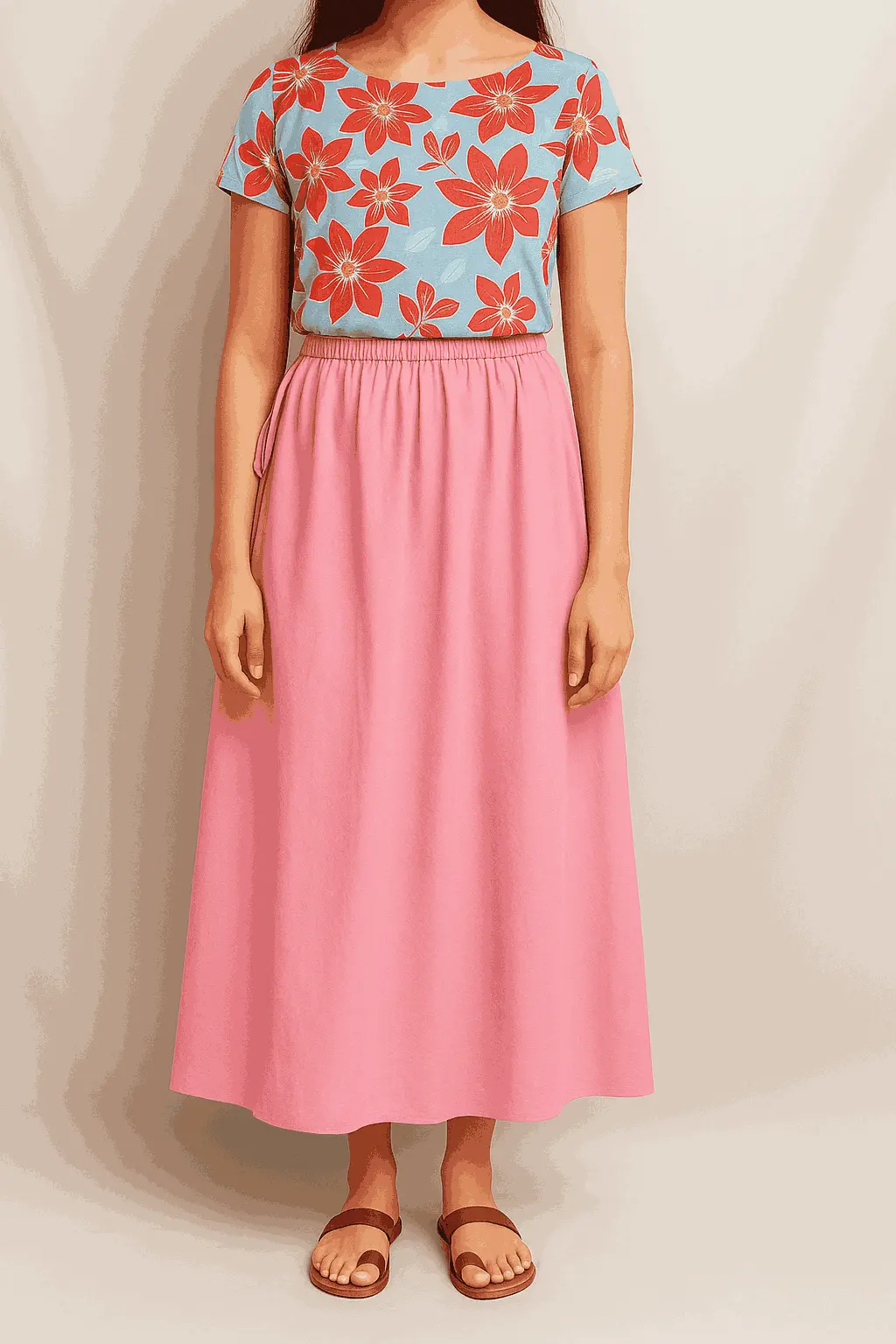 Picture of Cotton Skirt and Petticoat for Ladies.●  মেয়েদের স্কার্ট  💐বিভিন্ন ডিজাইন এবং রঙের স্কার্টগুলি আপনার দৈনন্দিন ফ্যাশনকে করে তুলবে আরও আকর্ষণীয়।