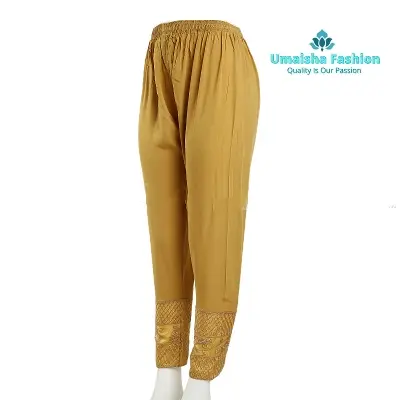 Picture of China Cotton Linen Mix C-Kat Salwar Pyjama for Woman Pants.● ● 🌸উমাইশা ফ্যাশান প্রেজেন্টস – স্কুল কলেজ এর মেয়েদের জন্য প্রিমিয়াম কোয়ালিটি চায়না লিলেন কাপড়ের প্যাজামা  🌸