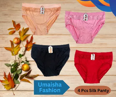 Picture of 2 (Two) Pieces Thai Premium Panty Stylish Panty  - Panty For Women - Penties