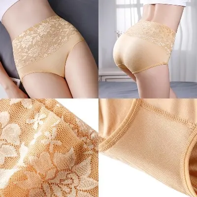 Picture of Soft & Comfortable Women's High Waist Panty multi color