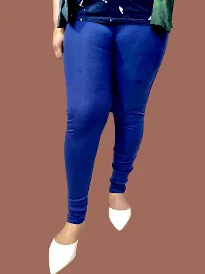 Picture of Cotton Winter Special Back Pocket Ties Pant For Woman/Teenager Girls Tiles Jeggings.