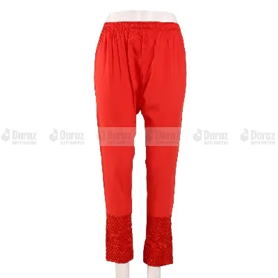 Picture of Ladies Pyjama China Linen Pant Special Embroidered U Fashion Salwar Jeggings