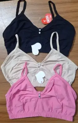 Picture of 4pcs Ganji Cotton Bra Set for Teenagers and Women - Comfortable and Stylish Lingerie Collection