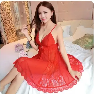 Picture of Sexy Women And Girls Nightgown Sleepwear Night Dress .