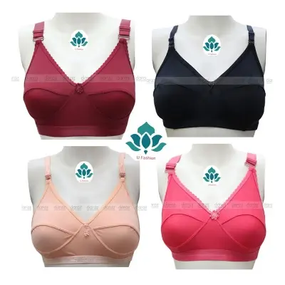 Picture of 4 pcs Soft Streachable Comfortable Bra for Woman