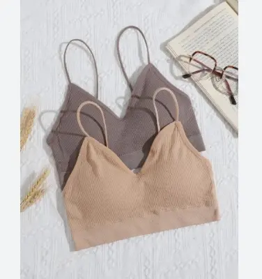 Picture of Teenager's Sports Spaghetti Padded Semis Bra - Comfortable Support for Every Move. ● 🌺প্রতিদিনের স্কুল বা কলেজের ব্যস্ত সময়ের জন্য দরকার এমন কিছু যা আরামদায়ক এবং ব্যবহারেও সুবিধাজনক।