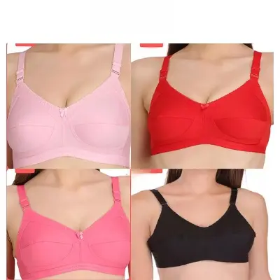 Picture of 2 pcs Soft Streachable Comfortable Bra for Woman