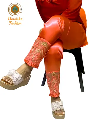 Picture of Silk Stylish Bottom Gateful Design C-Kat Salwar Pyjama for Woman