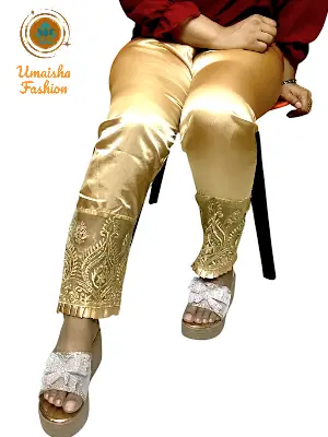 Picture of Silk Stylish Bottom Gateful Design C-Kat Salwar Pyjama for Woman