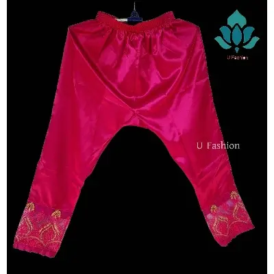 Picture of Silk Stylish Bottom kuchi C-Kat Salwar / Pyjama for Woman
