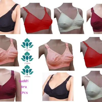 Picture of All Day Comfortable Regular Use Indian Soft Cotton Guddi Bra