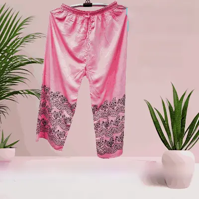 Picture of Fashion Trend Soft Linen Print Plazzo For Woman