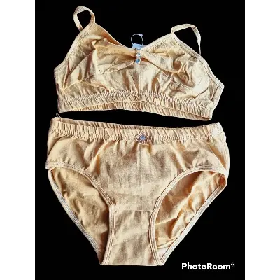 Picture of Girls' Matching design Underwear Set Cotton Bra and Panty.,,,