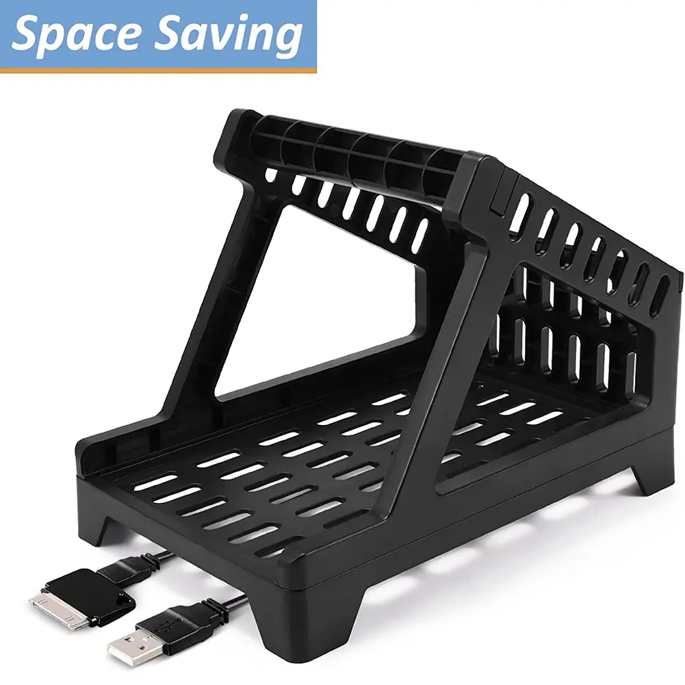Picture of Label Holder, Thermal Label Holder for Rolls and Fan-fold Labels, Shipping Label Roll Holder, Label Dispenser for 4x6 Labels Work with Thermal Label Printer(Black)