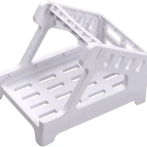 Picture of Label Holder, Thermal Label Holder for Rolls and Fan-fold Labels, Shipping Label Roll Holder, Label Dispenser for 4x6 Labels Work with Thermal Label Printer(White)