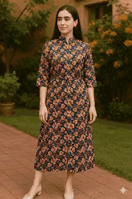 Picture of U fashion Versitile Button Closer Regular Use Formal Shirt for Ladies. মহিলাদের জন্য u ফ্যাশন ভার্সিটাইল বাটন ক্লোজার রেগুলার ইউজ ফরমাল শার্ট