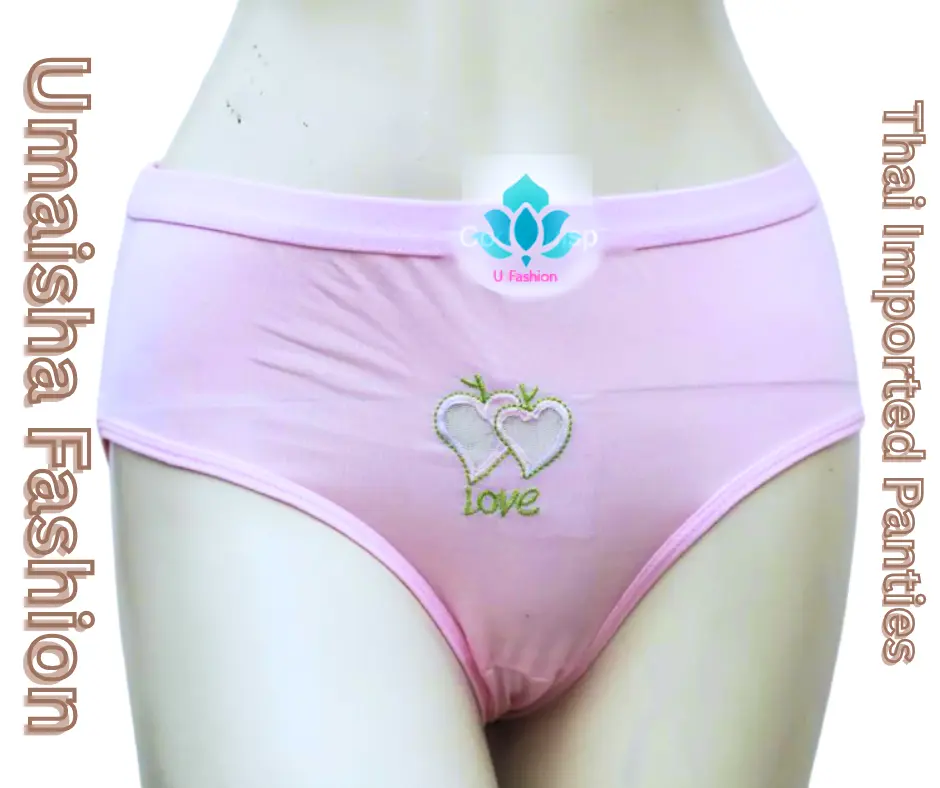 Picture of Soft Stretchable Thai love panty For Ladies.