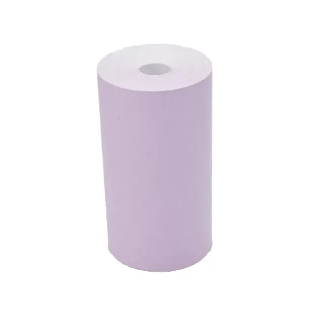Picture of 1pc 57*30mm Thermal Paper Rolls for 58mm Mini Thermal Printer | Inkless Printer | Paperang | phomemo | poooli Printer(1pc Light Pink)