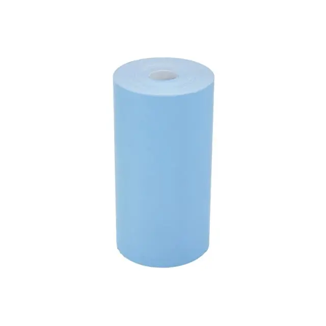 Picture of 1pc 57*30mm Thermal Paper Rolls for 58mm Mini Thermal Printer | Inkless Printer | Paperang | phomemo | poooli Printer(1pc Light Blue)
