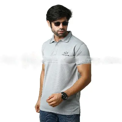 Picture of A|X Armani Exchange Men's Short Sleeve Jersey Knit Polo Classic fit half sleeve casual polo t-shirt for man
