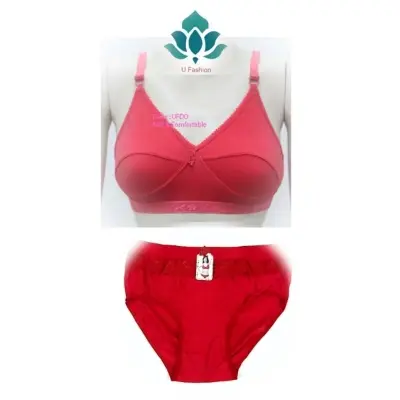 Picture of Bra Panty Set is exclusively made with soft lycra fabrics for woman.●  🌸 প্রতিদিনের জন্য সফট ও আরামদায়ক স্ট্রেচেবল ব্রা-প্যান্টি সেট! 🌸 আরাম, ফিটিং আর স্টাইল এখন একসাথেই!