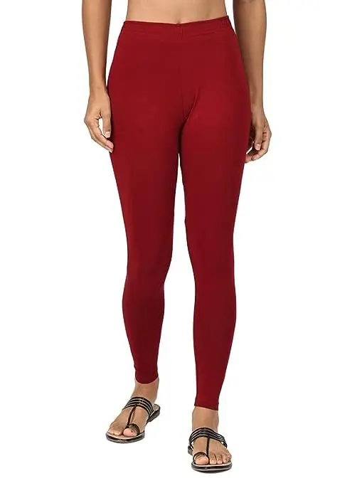 Picture of Ankle-Length Leggings with Elasticated Waist