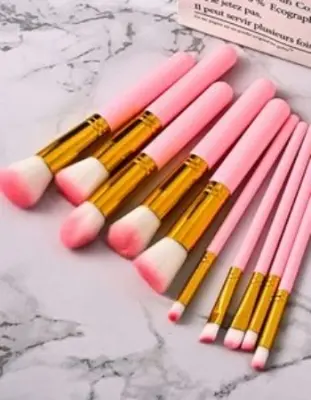 Picture of Kabuki Makeup Brush Set 10 Pcs