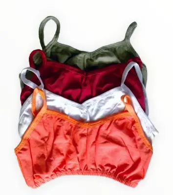 Picture of Combo pack of 3 pc short semis bra for school girls.● স্কুল এর মেয়েদের জন্য সর্ট সেমিস , বয়স ৭ , ৮, ৯, ১০ ,১১, ১২, ১৩, ১৪ বছরের মেয়েদের জন্য ।