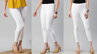 Picture of Back Pocket Jeggings Ties Pant for Healthy woman .