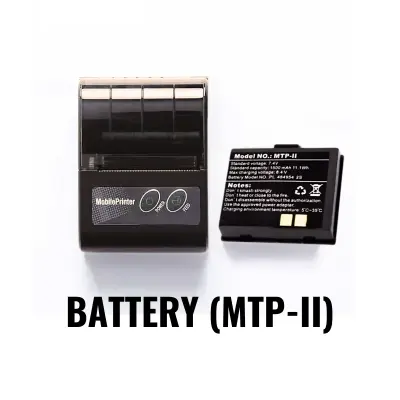 Picture of Rechargeable Battery 1500mAh For MTP II & PT 210 Goojprt POS Printer 58mm Thermal Receipt Printer – Reliable Power for Long-Lasting Performance(MTP-II)