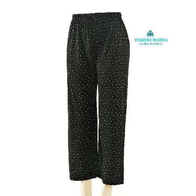 Picture of Woman sleepwear pyjama pants casual soft cotton pants .