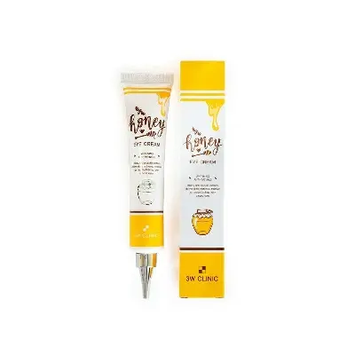 Picture of 3w Clinic Honey Eye Cream Whitening Anti Wrinkle 40ml(Yellow)
